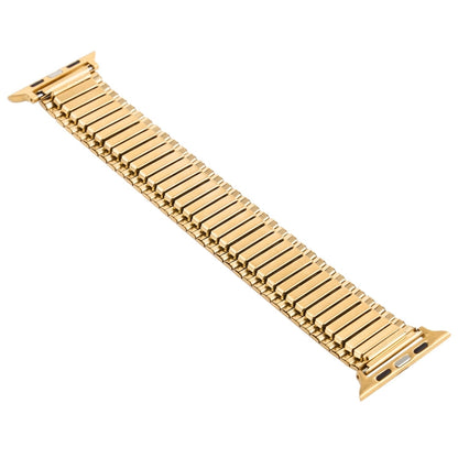 Skorter | Elastic Aluminium Watch Band for Apple Watch Series 9&8&7 41mm / SE 3&SE 2&6&SE&5&4 40mm / 3&2&1 38mm (Gold)