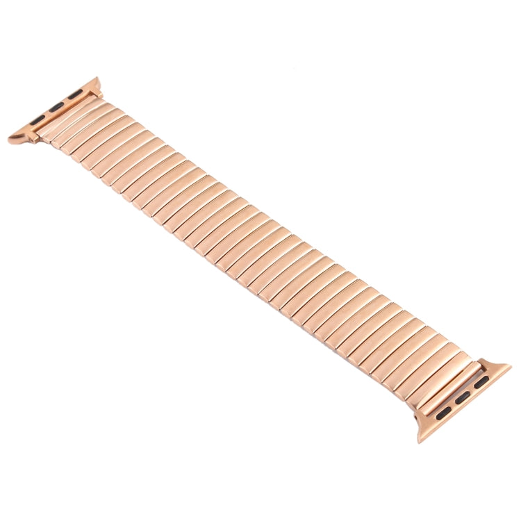 Skorter | Elastic Aluminium Watch Band for Apple Watch Series 7 41mm / 6 & SE & 5 & 4 40mm / 3 & 2 & 1 38mm (Rose Gold)