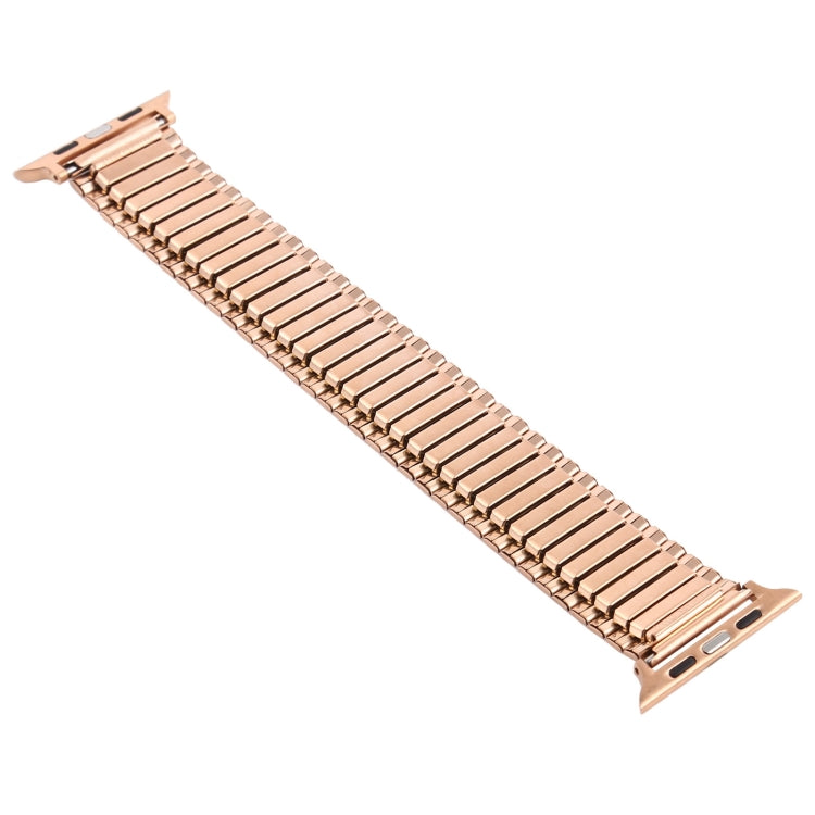 Skorter | Elastic Aluminium Watch Band for Apple Watch Series 7 41mm / 6 & SE & 5 & 4 40mm / 3 & 2 & 1 38mm (Rose Gold)