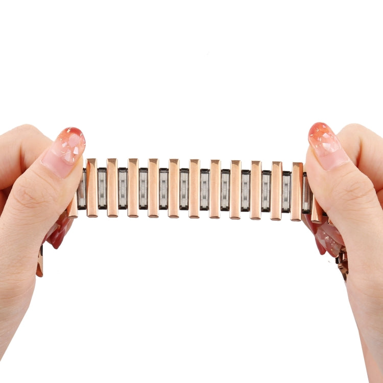 Skorter | Elastic Aluminium Watch Band for Apple Watch Series 7 41mm / 6 & SE & 5 & 4 40mm / 3 & 2 & 1 38mm (Rose Gold)