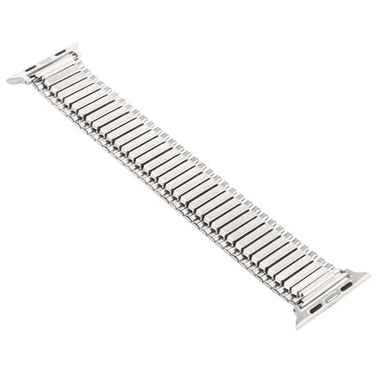 Skorter | Elastic Aluminum Watch Band for Apple Watch Series 9&8&7 41mm / SE 3&SE 2&6&SE&5&4 40mm / 3&2&1 38mm (Silver)