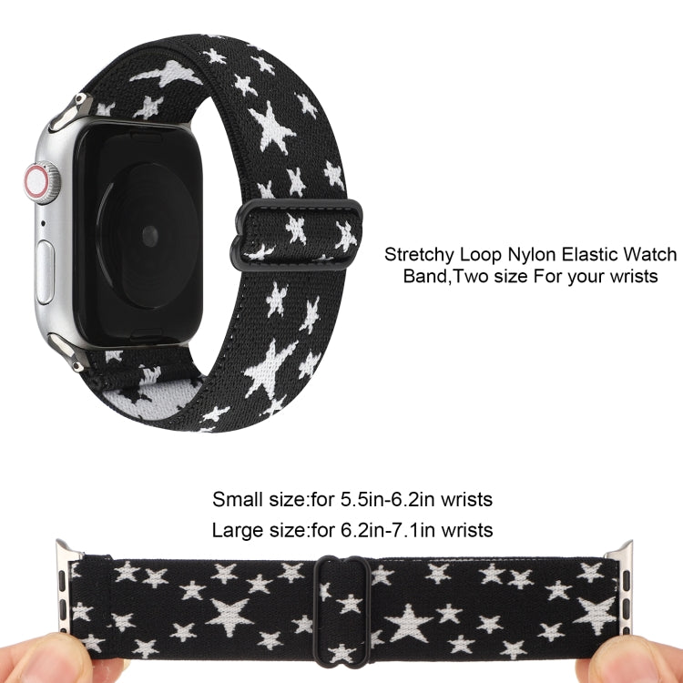 Skorter | Ethnic Style Buckle Bracelet for Apple Watch Series 7 41mm / 6 & SE & 5 & 4 40mm / 3 & 2 & 1 38mm (Black White)