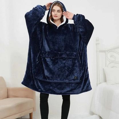 Skorter | USB heated blanket hoodie for intense warmth