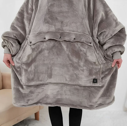 Skorter | USB heated blanket hoodie for intense warmth