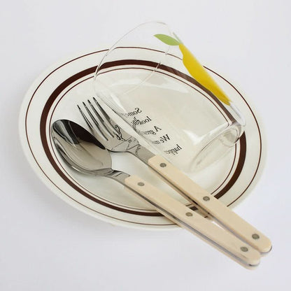 Skorter | 24-piece stainless steel cutlery set with engraving