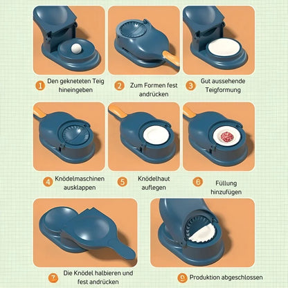 Skorter | 2-in-1 Dumpling machine for dough pockets and fillings