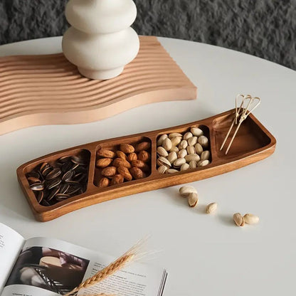 Skorter | Earth Tone Appetizer Serving Tray