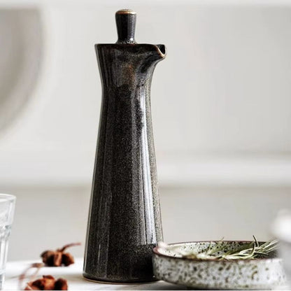 Skorter | EcoPour – Elegant Drip-Free Glass Oil Dispenser | Stylish & Sustainable Kitchen Accessory