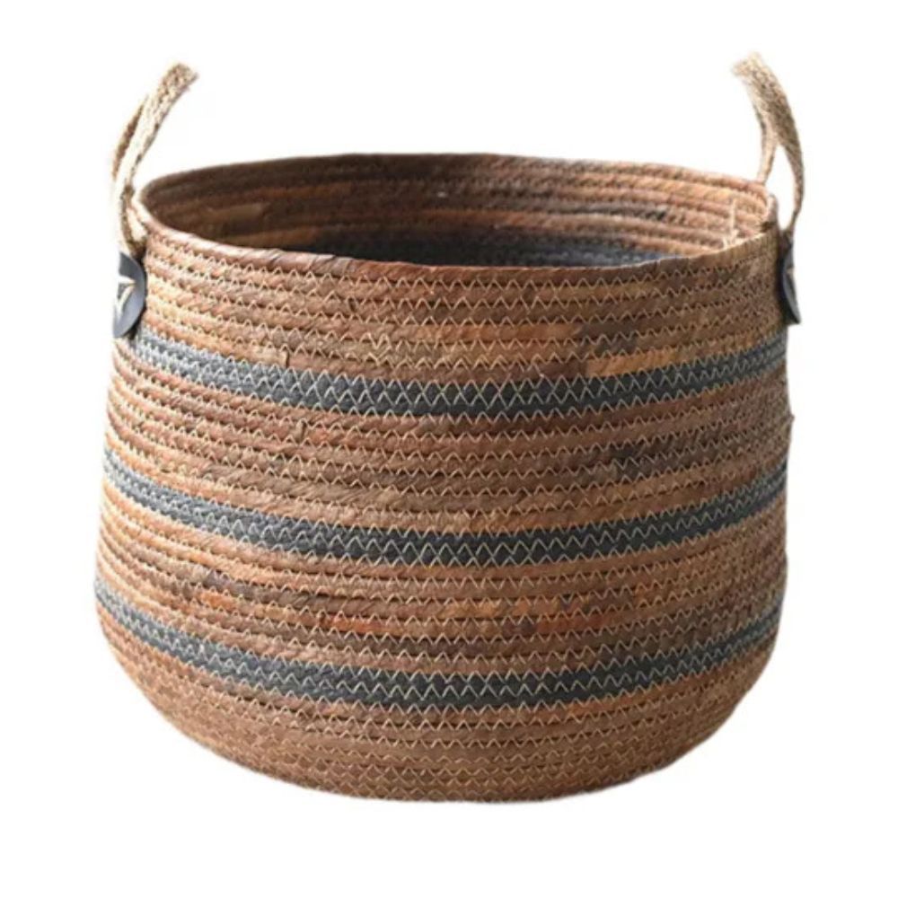 Skorter | Eco Straw Woven Storage Basket