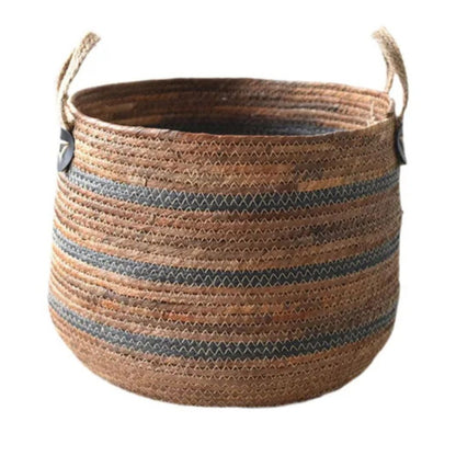 Skorter | Eco Straw Woven Storage Basket