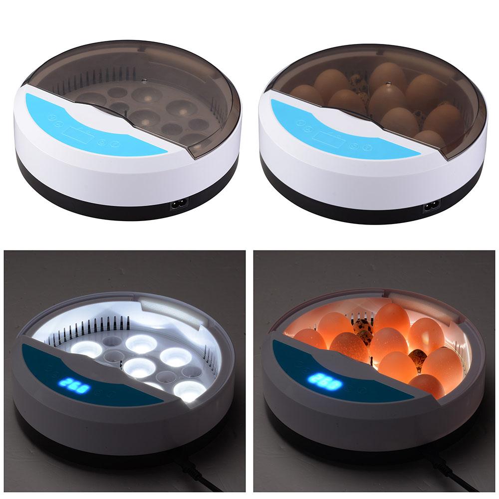 Skorter | Egg Incubator for Chicken Eggs Incubator for Egg Hatching Chicks with Temp Control LED Chicken Hatcher