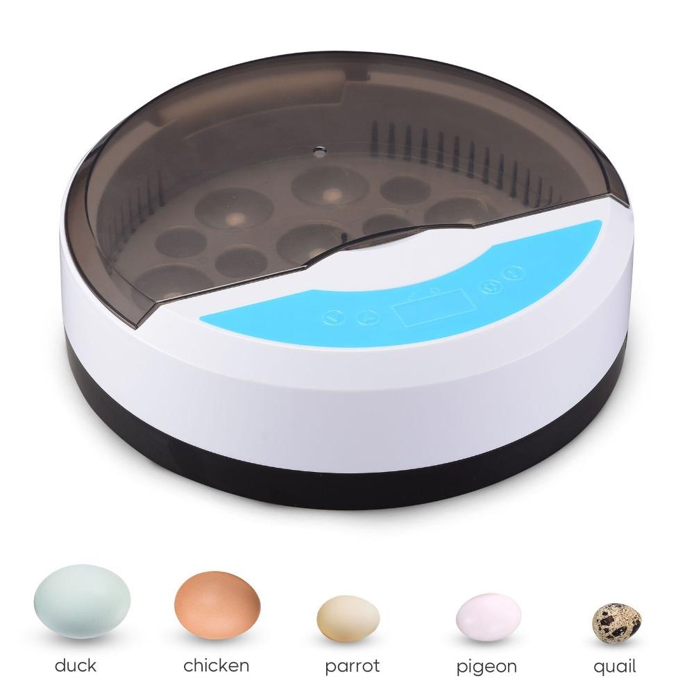 Skorter | Egg Incubator for Chicken Eggs Incubator for Egg Hatching Chicks with Temp Control LED Chicken Hatcher