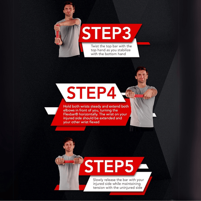 Skorter | Elbowflex – Therapy Resistance Bar for Elbow & Wrist Strengthening