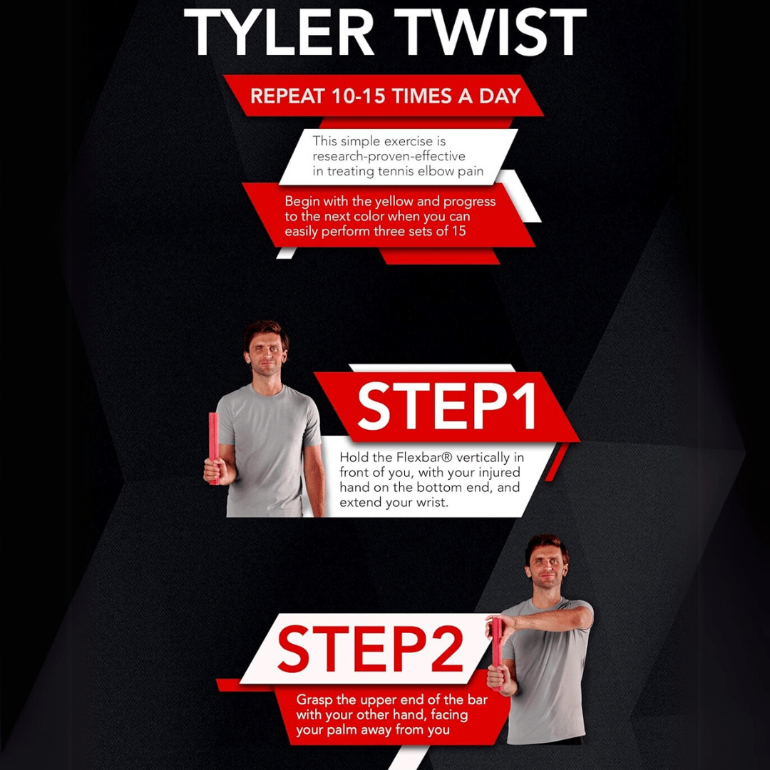 Skorter | Elbowflex – Therapy Resistance Bar for Elbow & Wrist Strengthening