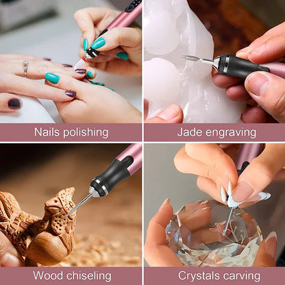 Skorter | Cordless Engraving Pen – Perfect for 50+ Surfaces & DIY Projects