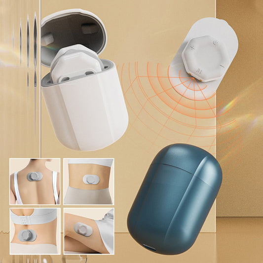 Skorter | Cordless TENS Massage Patch – Portable Pain Relief & Muscle Stimulation Tensiffy with Rechargeable Electric Pulse Technology