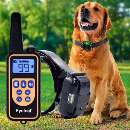 Skorter | 800M Rechargeable Electric Dog Training Collar | Waterproof, Remote Control & Ideal for Effective Dog Training
