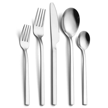 Skorter | 30-piece stainless steel cutlery set for 6 persons