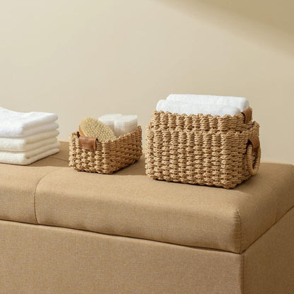Skorter | Elegant Rattan Weave Basket Set