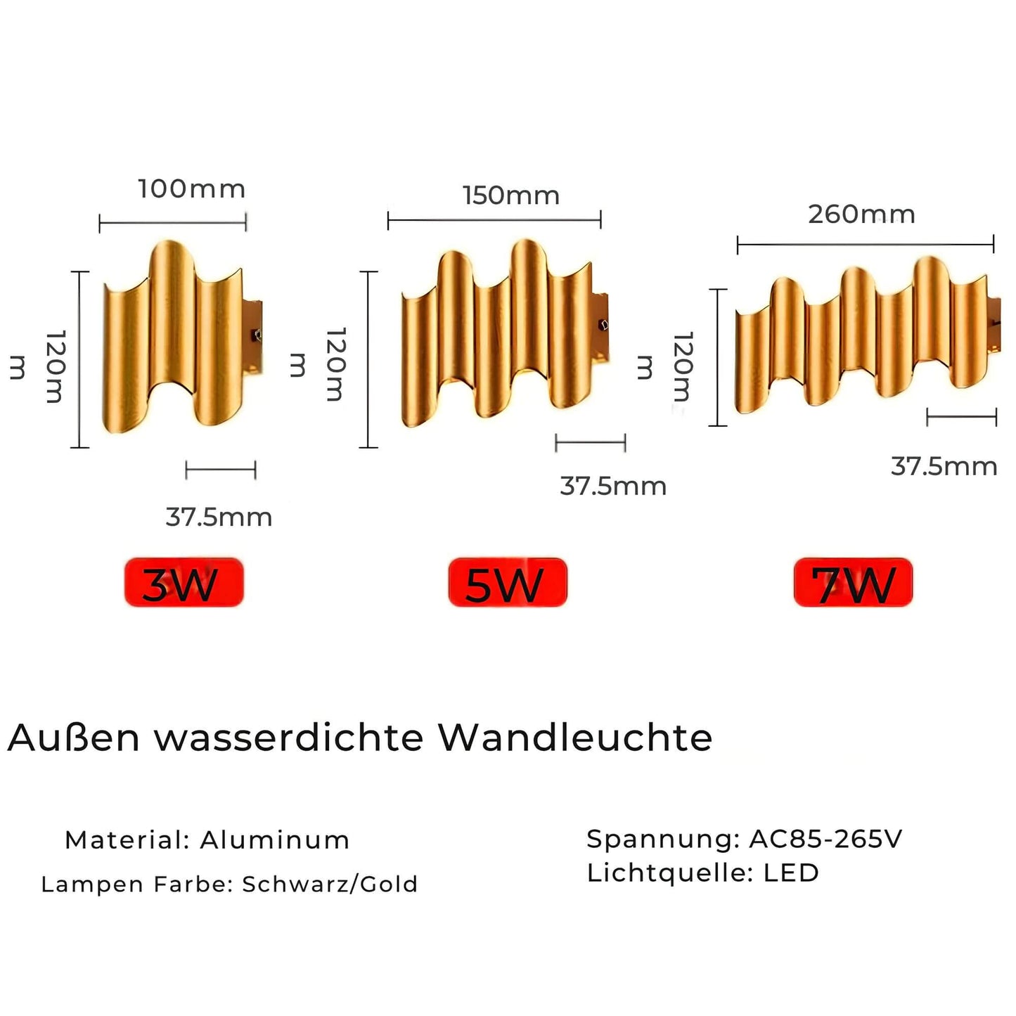 Skorter | Aluminum Wall Lamp