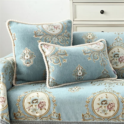 Skorter | Elise Chenille Beaded Edge Cushion Cover