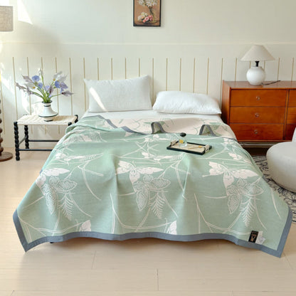 Skorter | Elowen Butterfly Cotton Gauze Blanket
