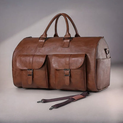 Skorter | Eminencecarrier - Luxe Leather Duffel Bag
