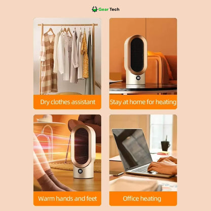 Skorter | Energy-Efficient Space Heater for Small Rooms – Keep Warm This Winter with Quiet Operation
