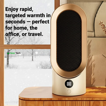Skorter | Energy-Efficient Space Heater for Small Rooms – Keep Warm This Winter with Quiet Operation