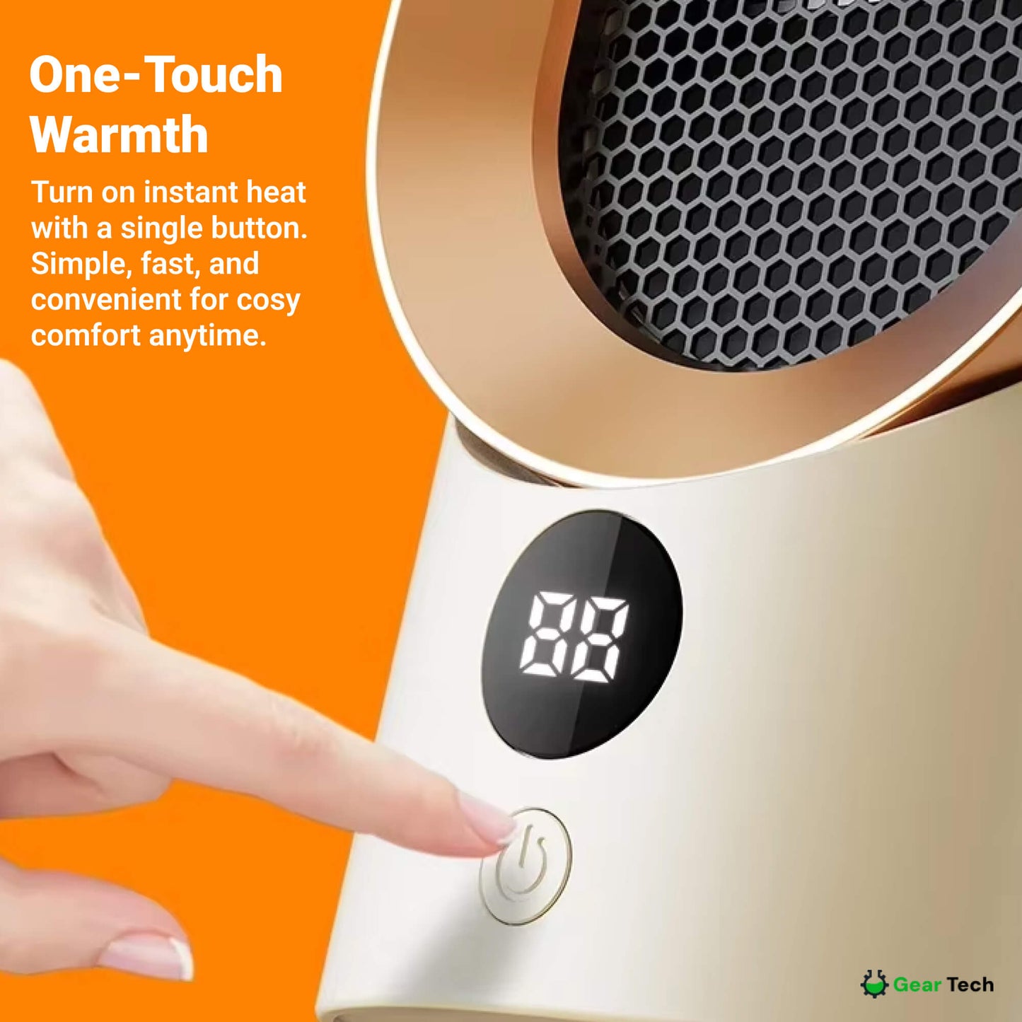 Skorter | Energy-Efficient Space Heater for Small Rooms – Keep Warm This Winter with Quiet Operation