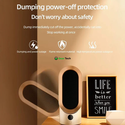 Skorter | Energy-Efficient Space Heater for Small Rooms – Keep Warm This Winter with Quiet Operation