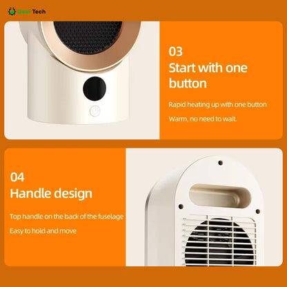 Skorter | Energy-Efficient Space Heater for Small Rooms – Keep Warm This Winter with Quiet Operation