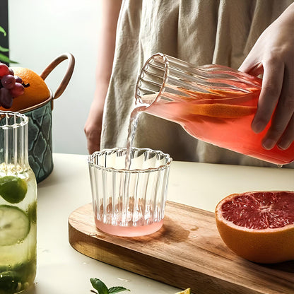 Skorter d'eau in borosilicate and seat glass