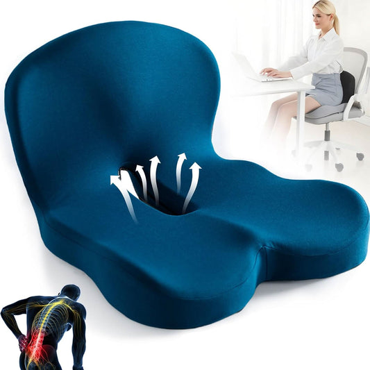 Skorter | Ergonomic Memory Foam Seat Cushion
