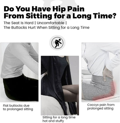 Skorter | Ergonomic seat cushion with lumbar support for office, car & travel