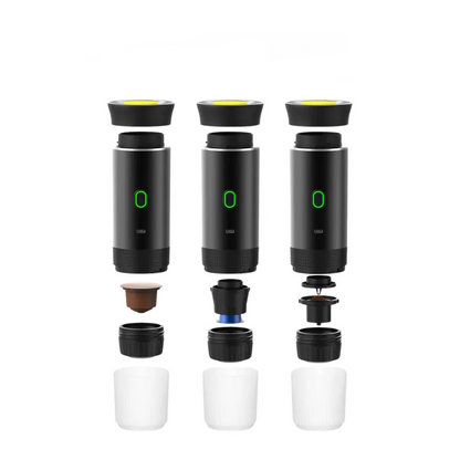 Skorter | EspressoGo – Portable Espresso Machine | USB Rechargeable Coffee Maker for Home, Office & Travel