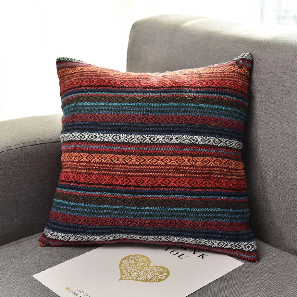 Skorter | Ethnic Bohemian Geometric Cushion Cover