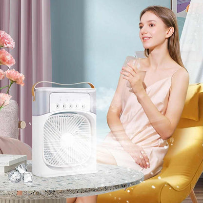 Skorter | Evaporative 4-In-1 Mini Mobile Air Conditioning Fan