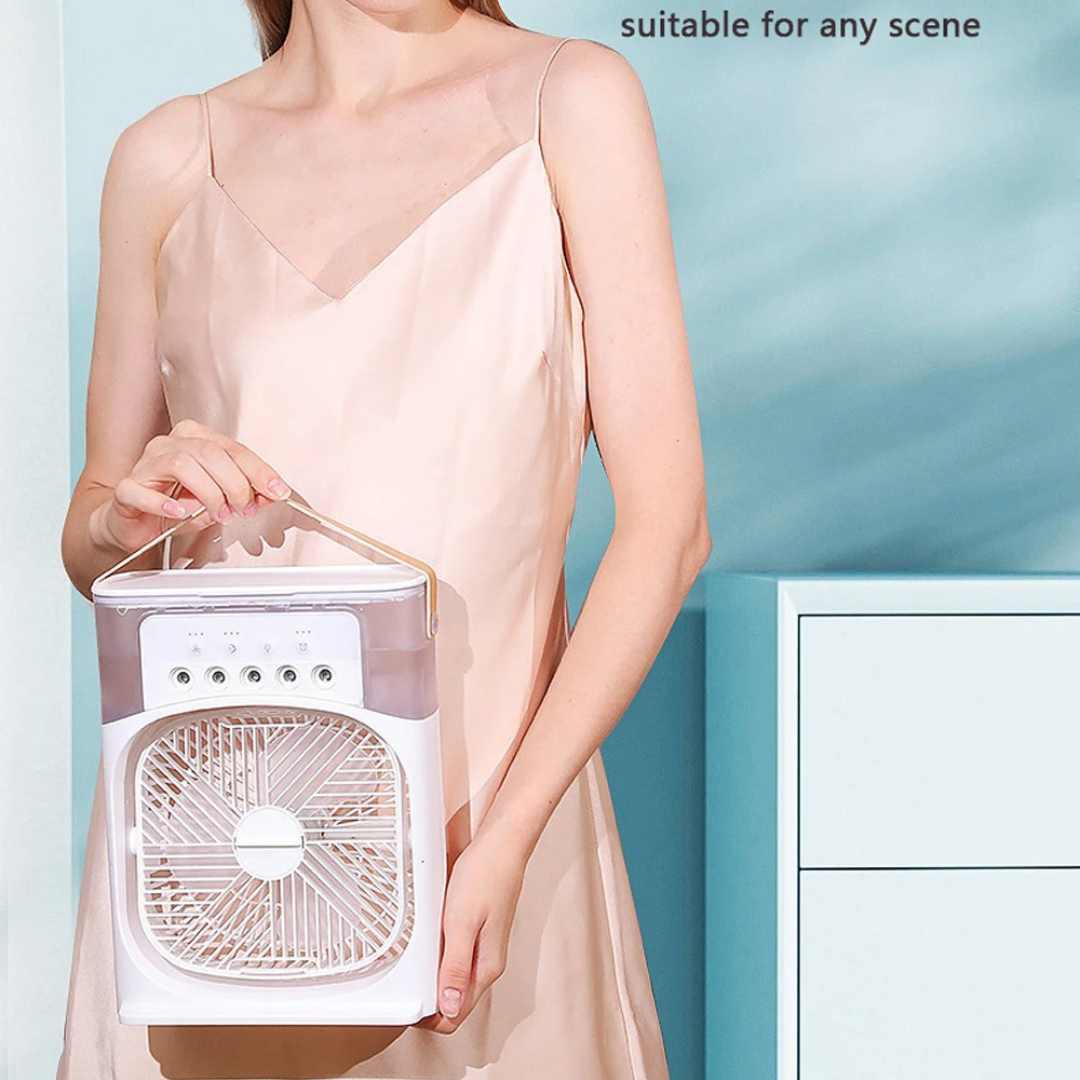 Skorter | 4-In-1 Mini Mobile Air Conditioning Fan