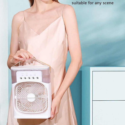 Skorter | Evaporative 4-In-1 Mini Mobile Air Conditioning Fan