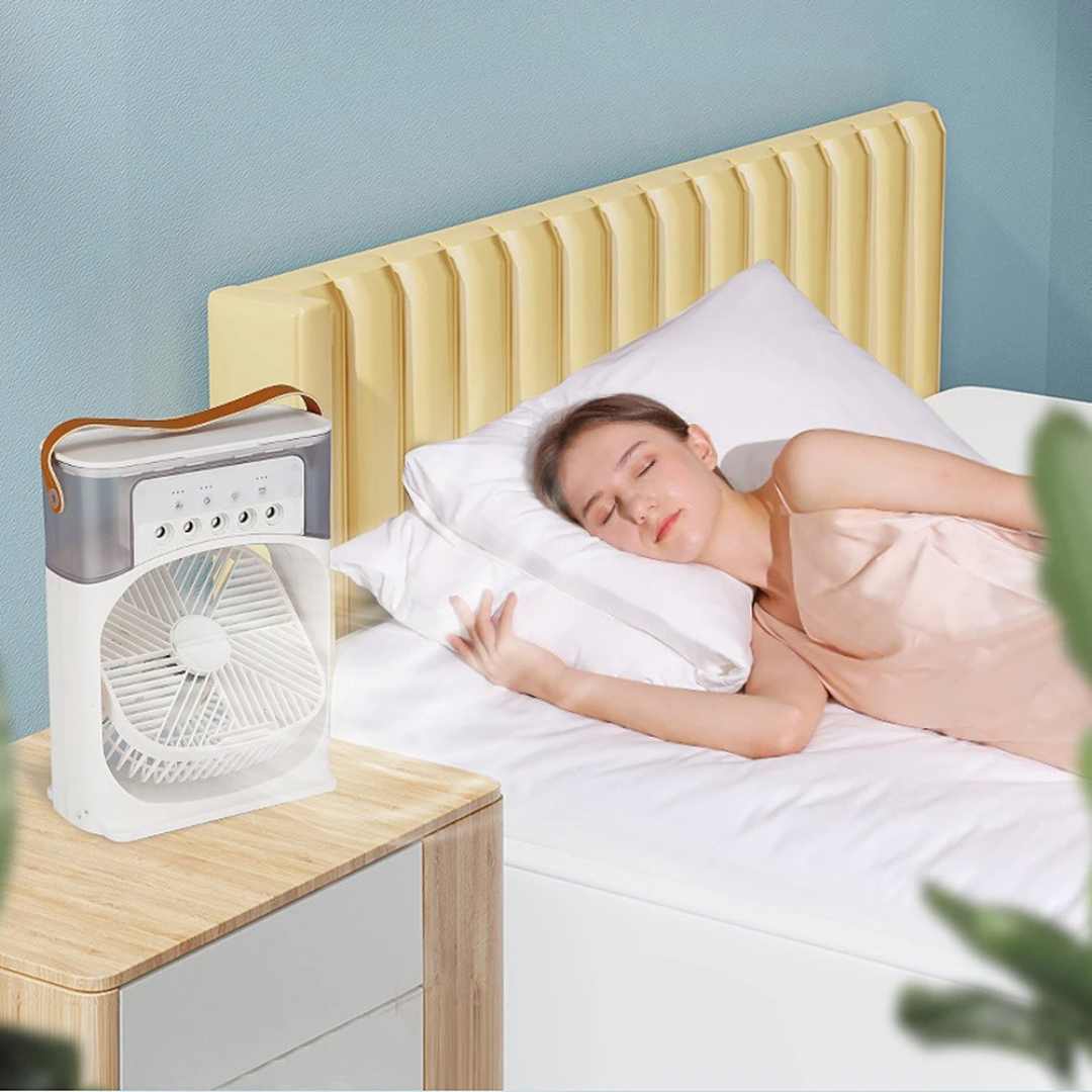 Skorter | 4-In-1 Mini Mobile Air Conditioning Fan