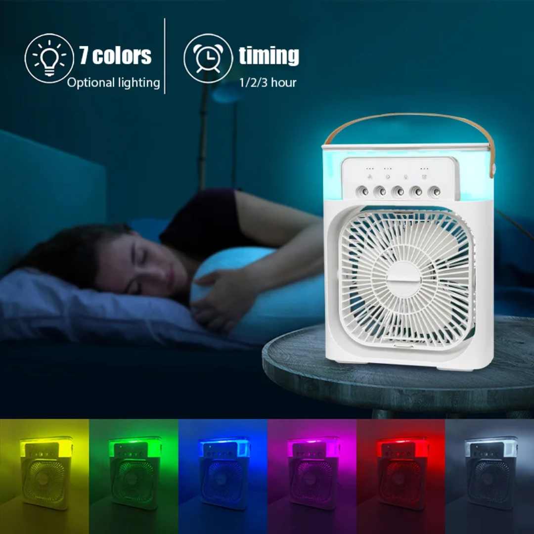 Skorter | 4-In-1 Mini Mobile Air Conditioning Fan