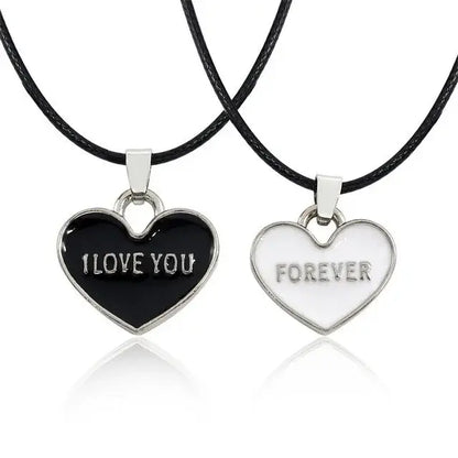 Skorter | I love you Best Friends / Couple Necklace Jewelry Puzzle Necklace