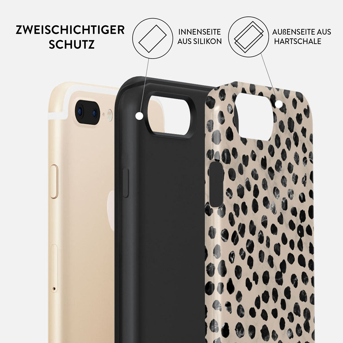 Skorter | Almond Latte - iPhone 7 Plus / 8 Plus Case