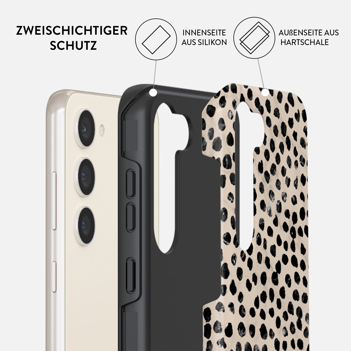 Skorter | Almond Latte - Samsung Galaxy S23 Plus case