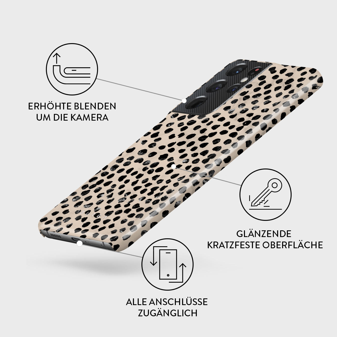 Skorter | Almond Latte - Samsung Galaxy S21 Ultra Case