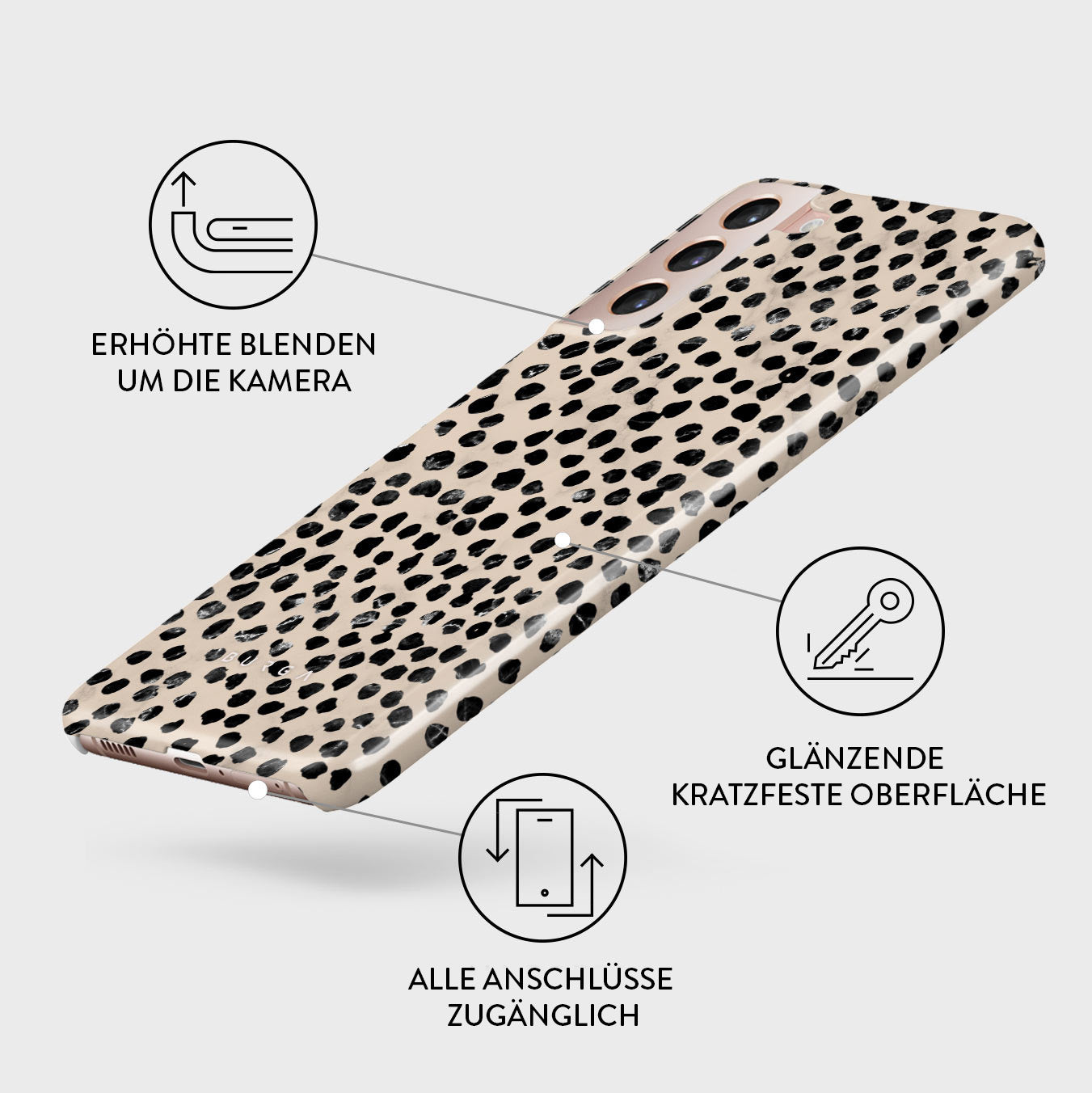 Skorter | Almond Latte - Samsung Galaxy S21 Plus Case