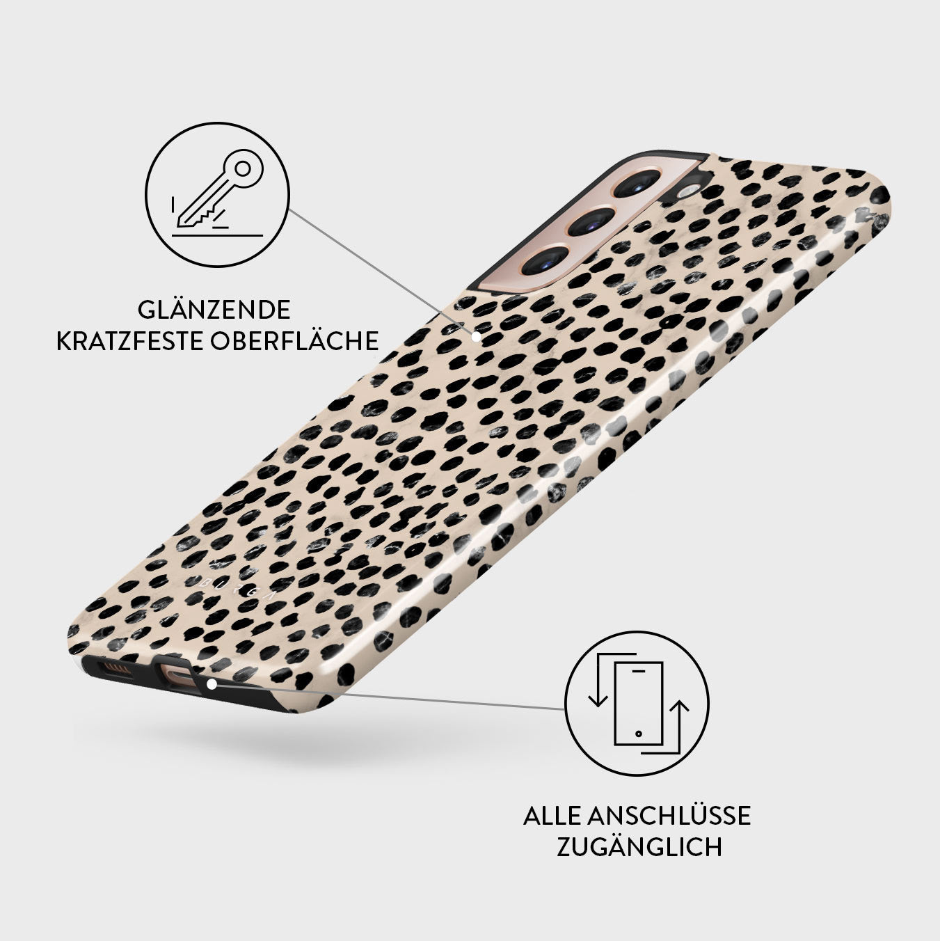 Skorter | Almond Latte - Samsung Galaxy S21 Plus Case