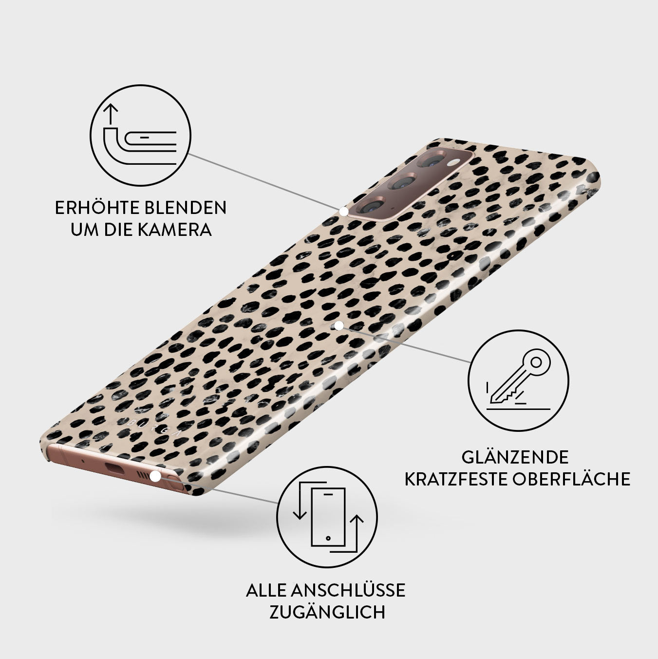 Skorter | Almond Latte - Samsung Galaxy Note 20 4G / 5G Case