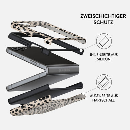 Skorter | Almond Latte - Samsung Galaxy Z Flip 5 Case